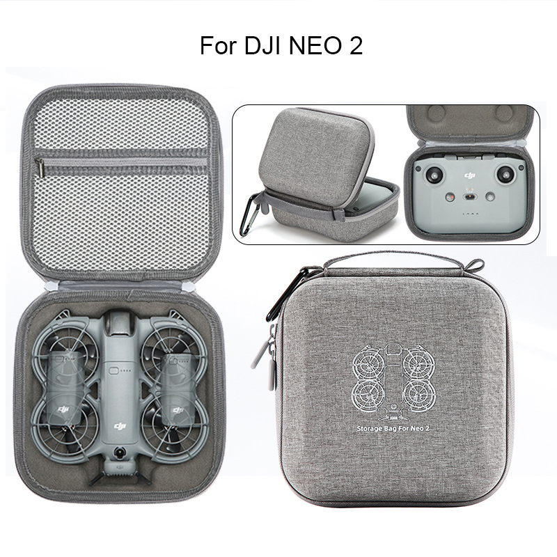 Drone Hard Shell Case - กระเป๋าใส่โดรน DJI NEO 2 แบบกันกระแทก กระเป๋าแข็งพกพาสะดวกสำหรับ