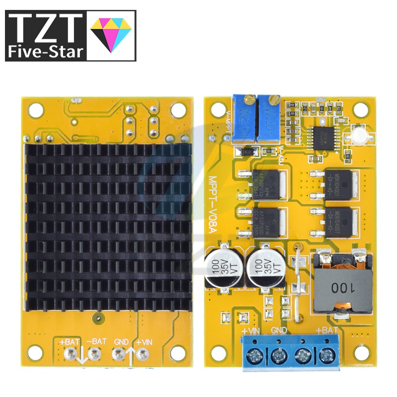 Drone Solar Charger - TZT 5A MPPT แผงควบคุมพลังงานแสงอาทิตย์ชาร์จพลังงานแสงอาทิตย์แผงควบคุมแบตเตอรี่ชาร์จ 9V 12V