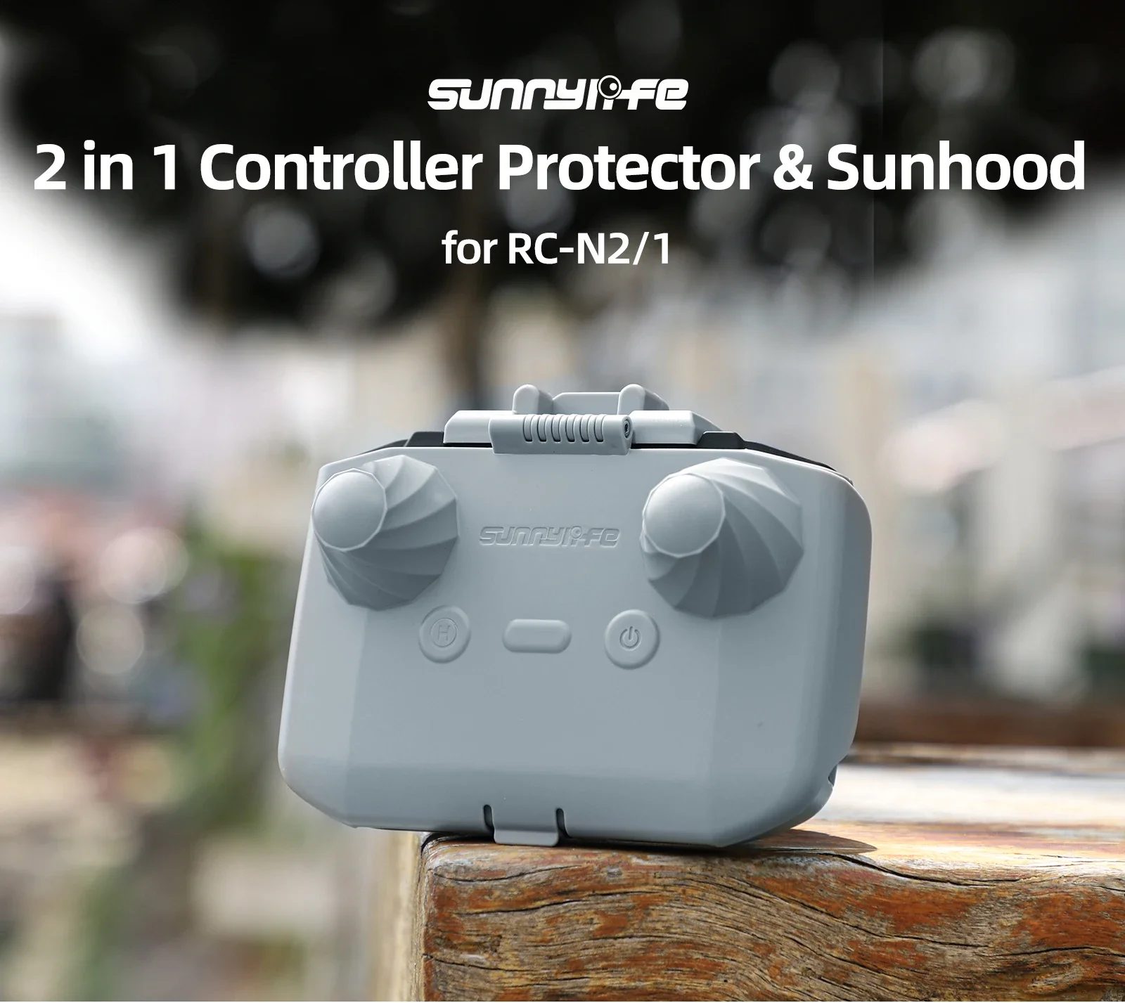 ฝาครอบป้องกันคอนโทรลเลอร์ 2 in - Drone Sun Shade บทวิจารณ์และราคา