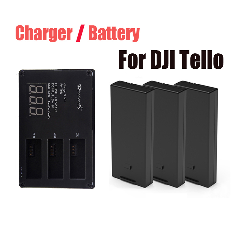 Original DJI Tello แบตเตอรี่/D - Drone Charging Hub บทวิจารณ์และราคา
