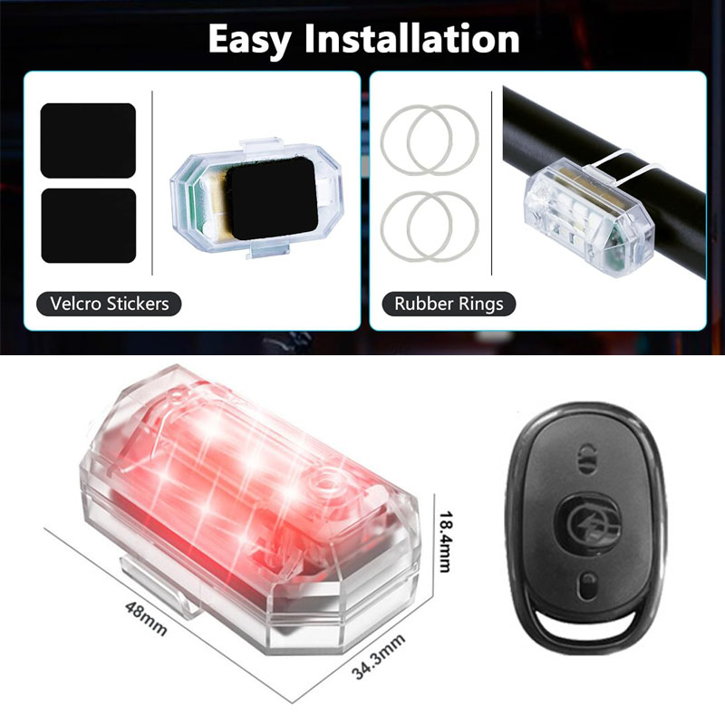 ไร้สาย LED Drone Strobe Light  - Drone Beacon Light บทวิจารณ์และราคา